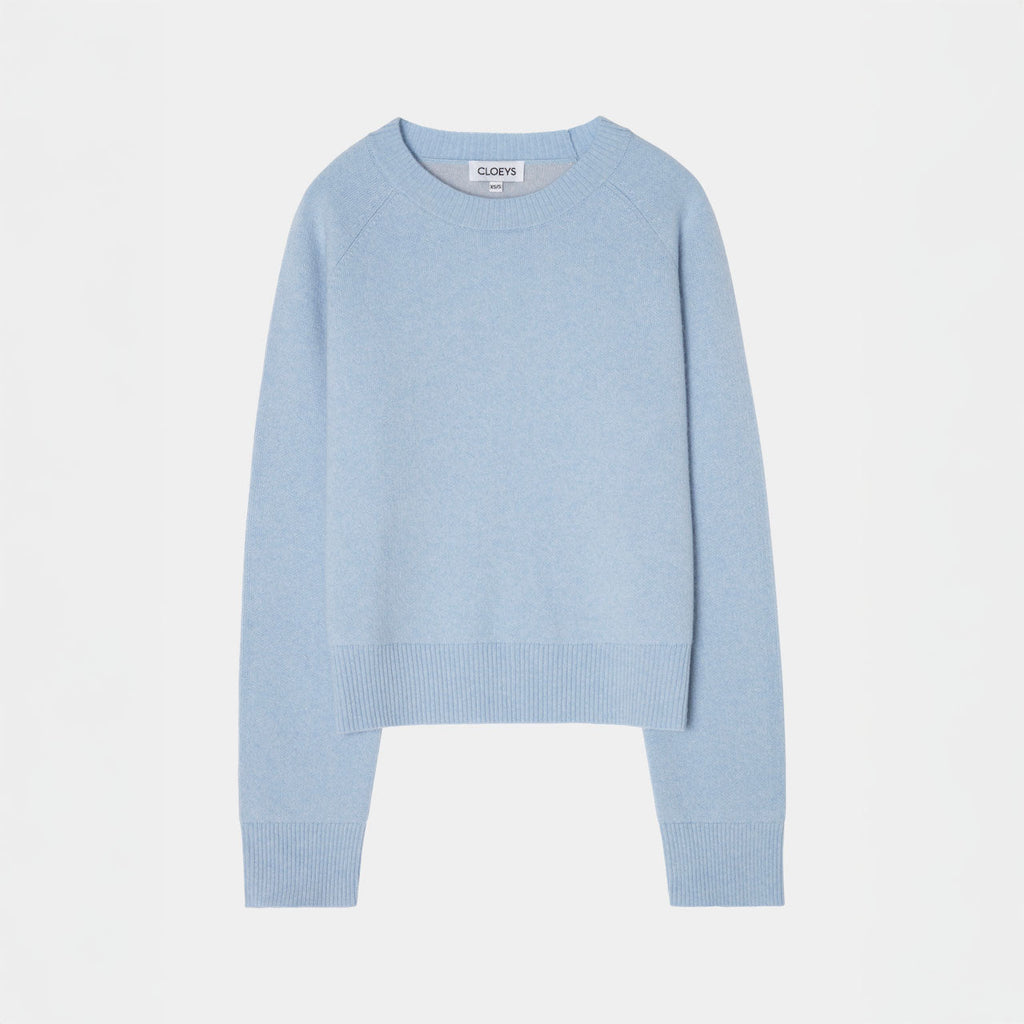 City-Pullover – Paris Intarsia Blau